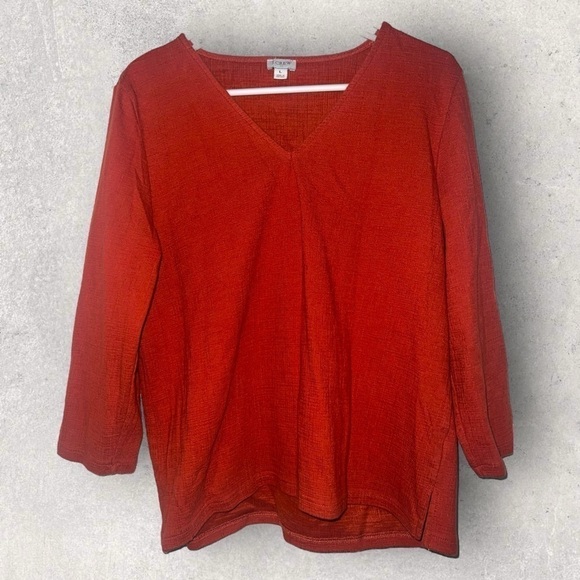J crew women’s top size large - Picture 1 of 5